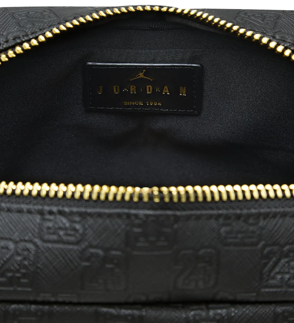 Jordan Skuldertaske - Monogram Mini - Sort/Guld