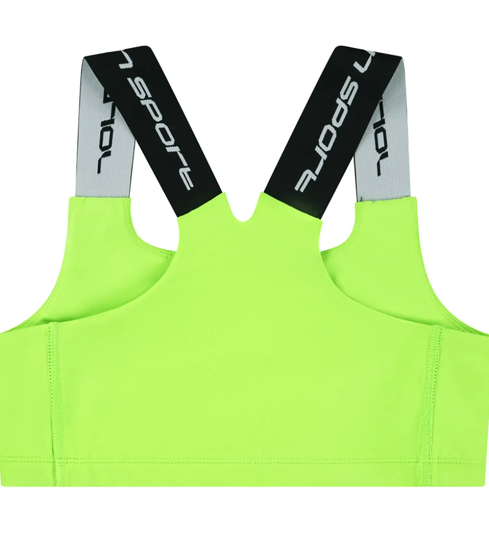 Jordan Sportstop - Dri-Fit - Electric Green m. Logo