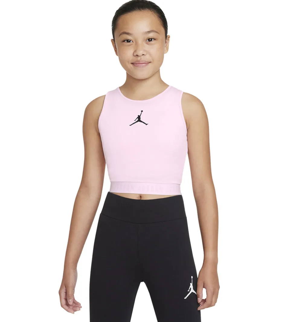 Jordan Sportstop - Dri-Fit - Pink Foam m. Logo