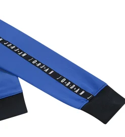 Jordan Træningssæt - Cardigan/Bukser - Sort/Sport Blue