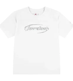 Jordan T-shirt - Hvid m. Sølv