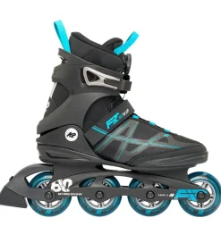K2 Rulleskøjter - F.I.T. 80 Boa - Blå/Sort - Inliner