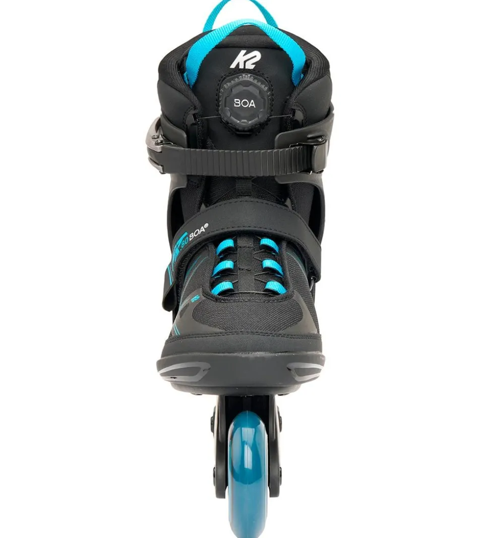K2 Rulleskøjter - F.I.T. 80 Boa - Blå/Sort - Inliner