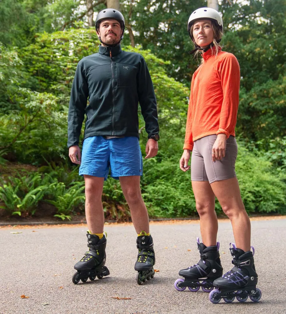 K2 Rulleskøjter - F.I.T. 80 Pro - Sort/Grøn - Inliner