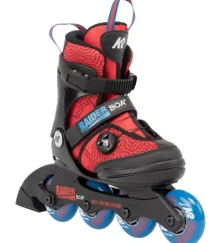K2 Rulleskøjter - Raider Boa - Sort/Rød - Inliner
