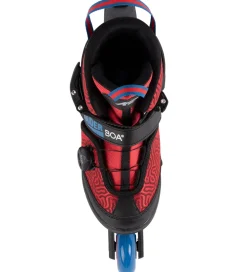 K2 Rulleskøjter - Raider Boa - Sort/Rød - Inliner