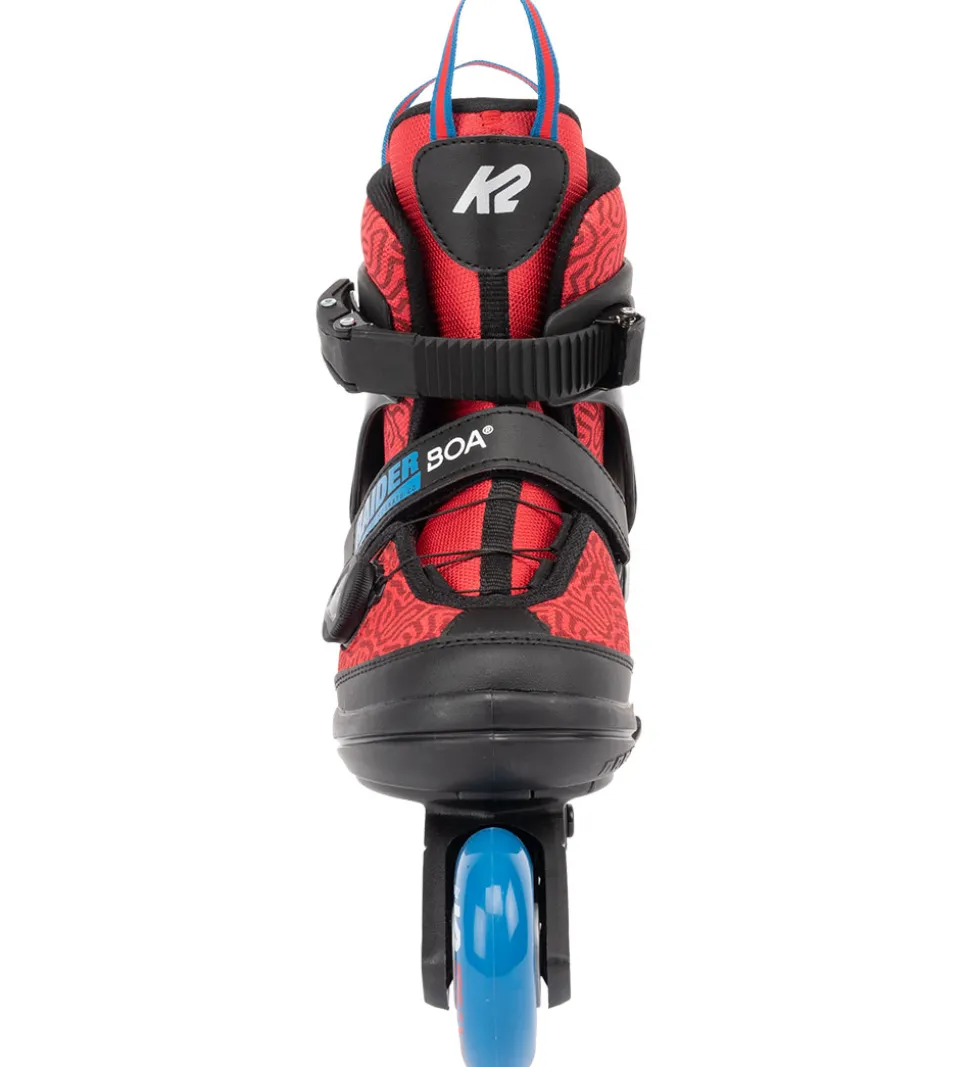K2 Rulleskøjter - Raider Boa - Sort/Rød - Inliner