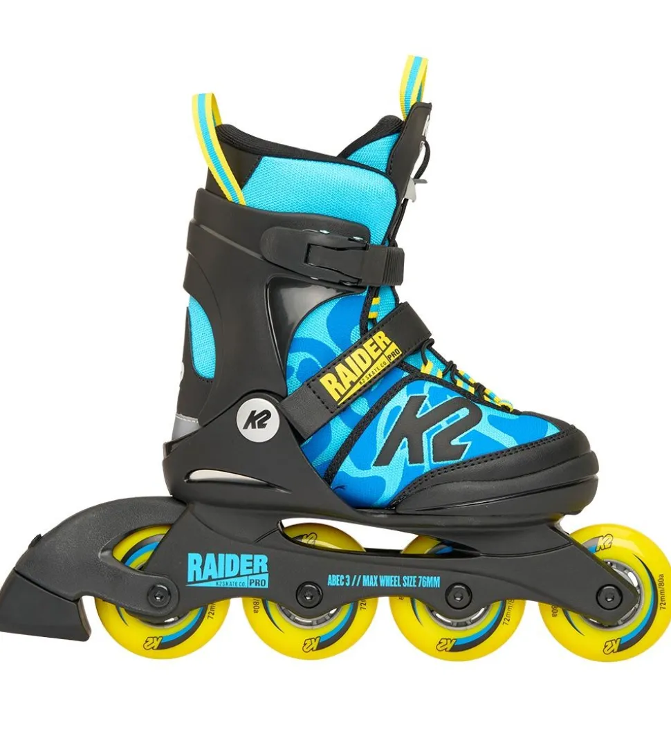 K2 Rulleskøjter - Raider Pro - Blå/Sort - Inliner