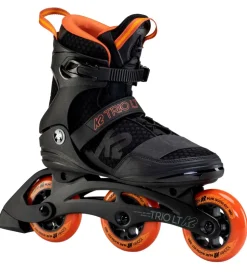 K2 Rulleskøjter - Trio LT 100 M - Sort/Orange - Inliner