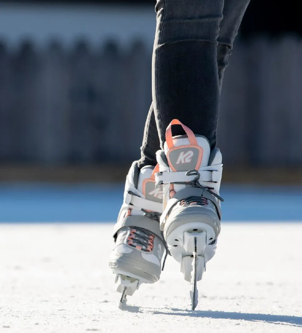 K2 Skøjter - Alexis Ice - Figure Blade - Hvid/Orange