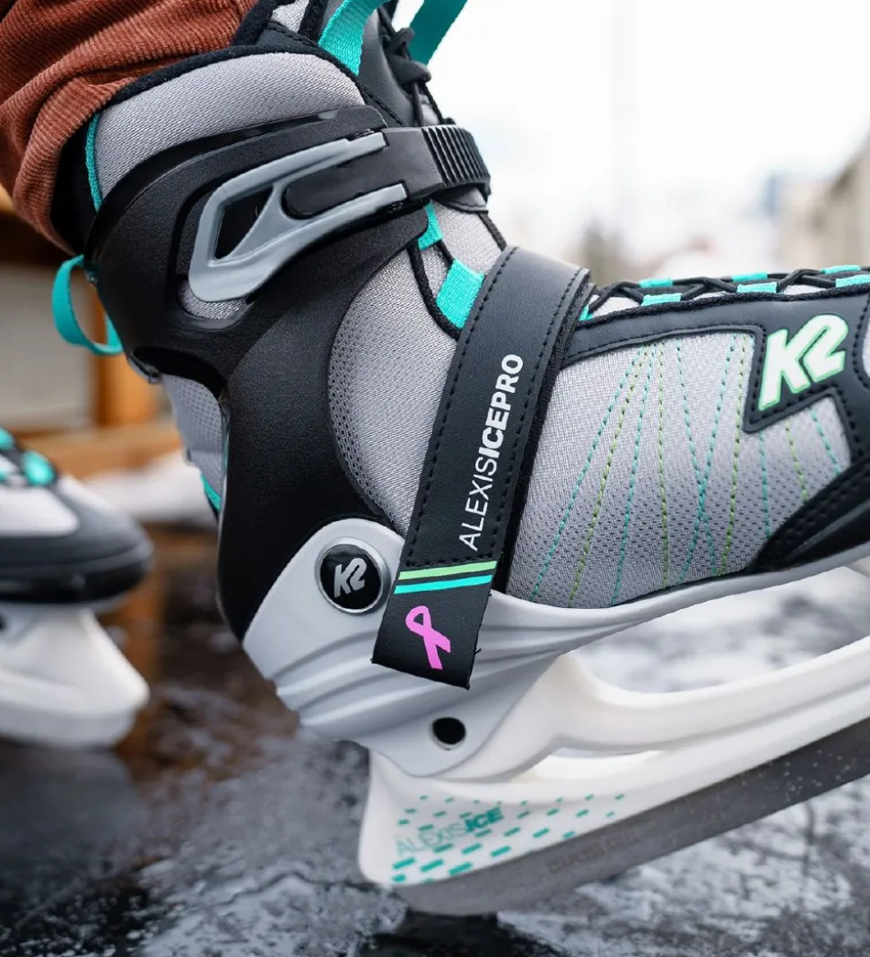K2 Skøjter - Alexis Ice Pro - Grå/Turkis