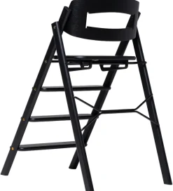 KAOS Højstol - Klapp - Egetræ - Sort