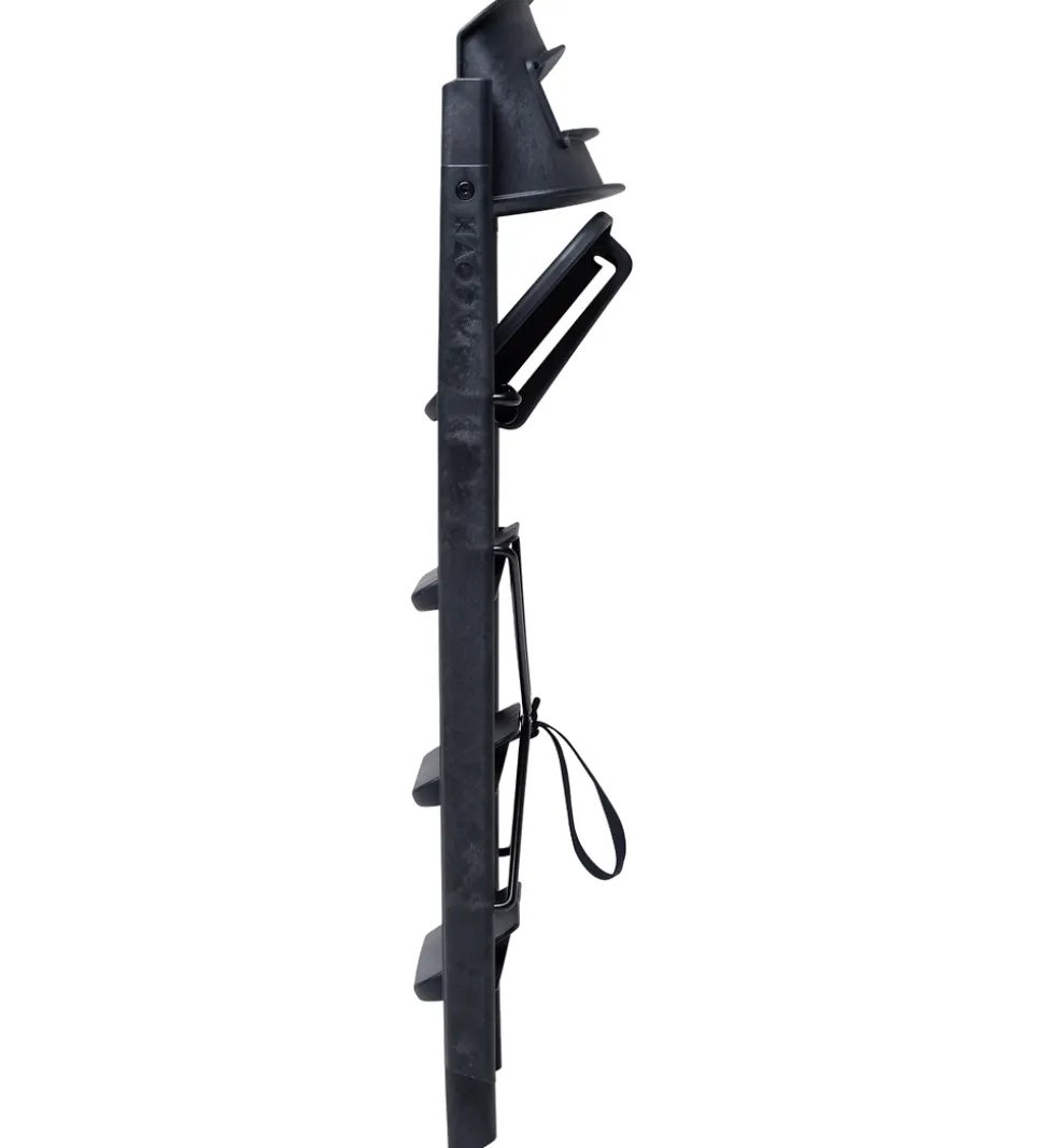 KAOS Højstol - Klapp - Genanvendt Plastik - Charcoal Black