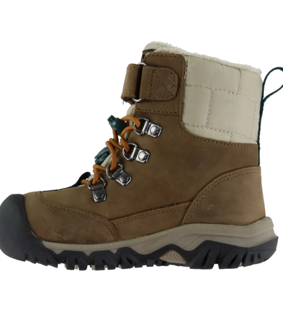 KEEN Vinterstøvler - Tex - Kanibou WP - Dark Earth-Roasted Pecan
