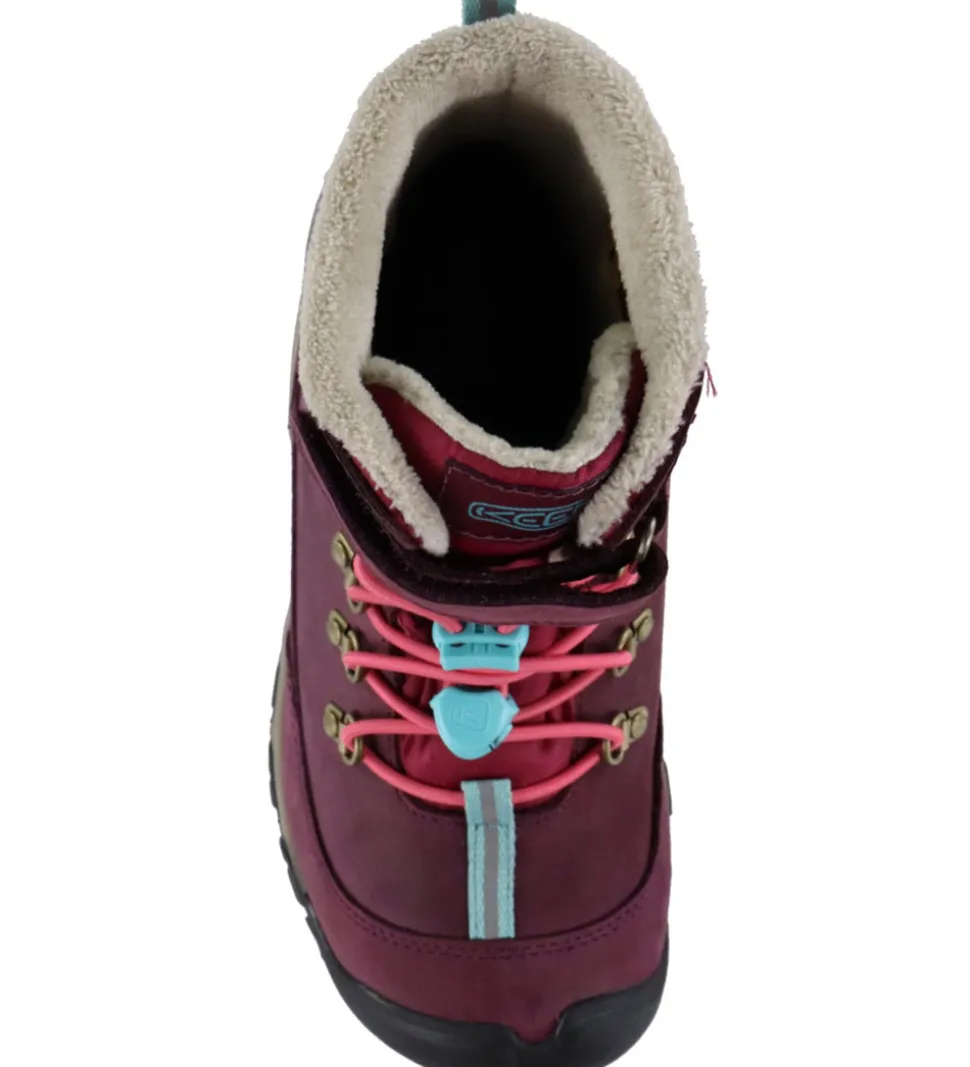 KEEN Vinterstøvler - Tex - Kanibou WP - Fig-Pink Lemonade