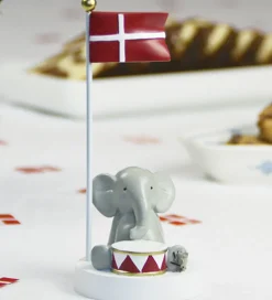 Kids by Friis Bordflag - Elefant m. Tromme