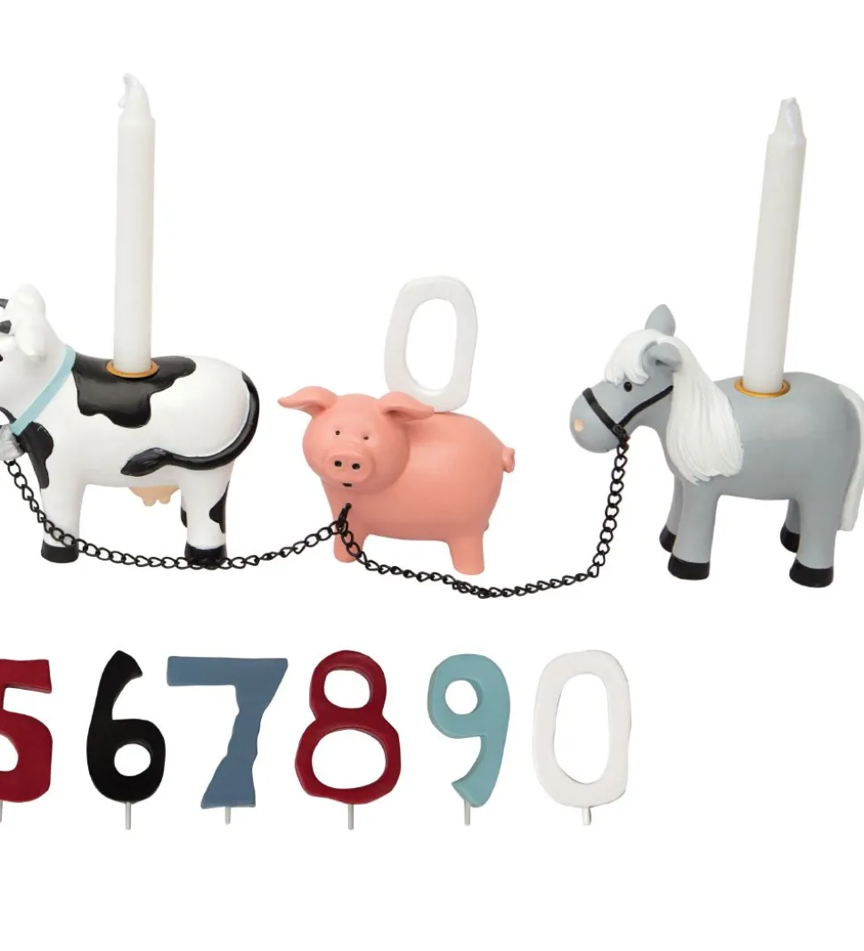 Kids by Friis Fødselsdagstog - 45 cm - Bondegård