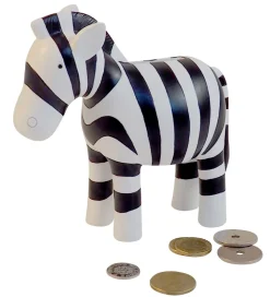 Kids by Friis Sparebøsse - 16x15x7 - Zebra