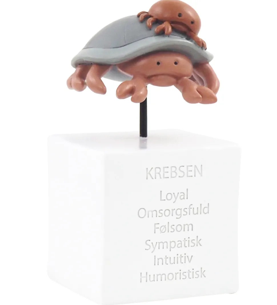 Kids by Friis Sparebøsse - 6x6x11 cm - Krebsen