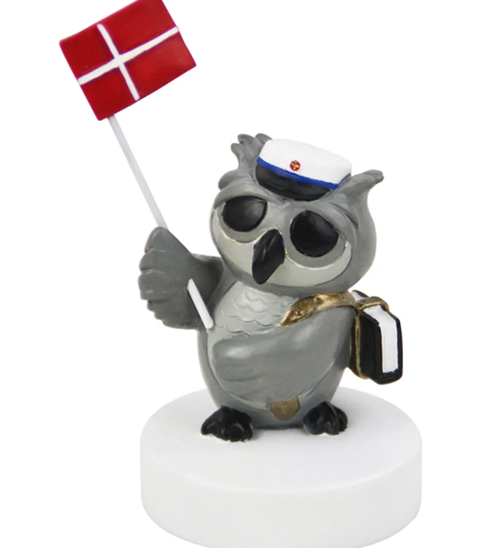 Kids by Friis Ugle m. Bog Og Flag - Blå