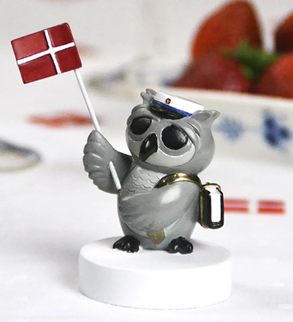 Kids by Friis Ugle m. Bog Og Flag - Blå