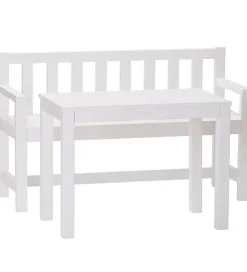 Kids Concept Havesæt - Træ - 90x33x55/60x35x45 cm - Hvid