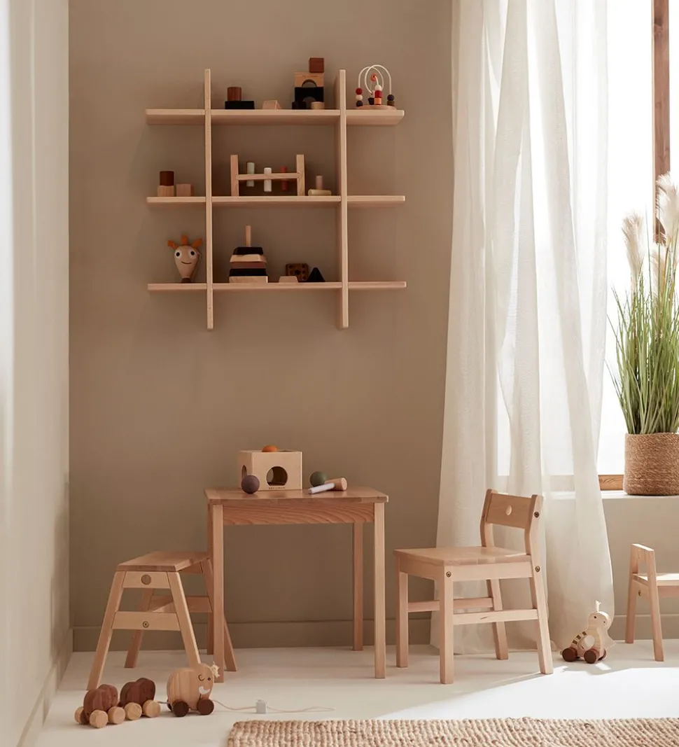 Kids Concept Hylde - 70x70 cm - Saga Blonde - Træ