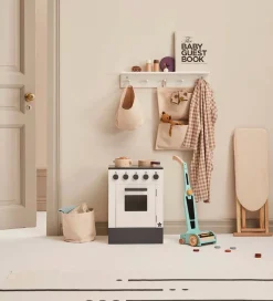 Kids Concept Hylde m. Knager - 60x10 cm - Træ - Hvid