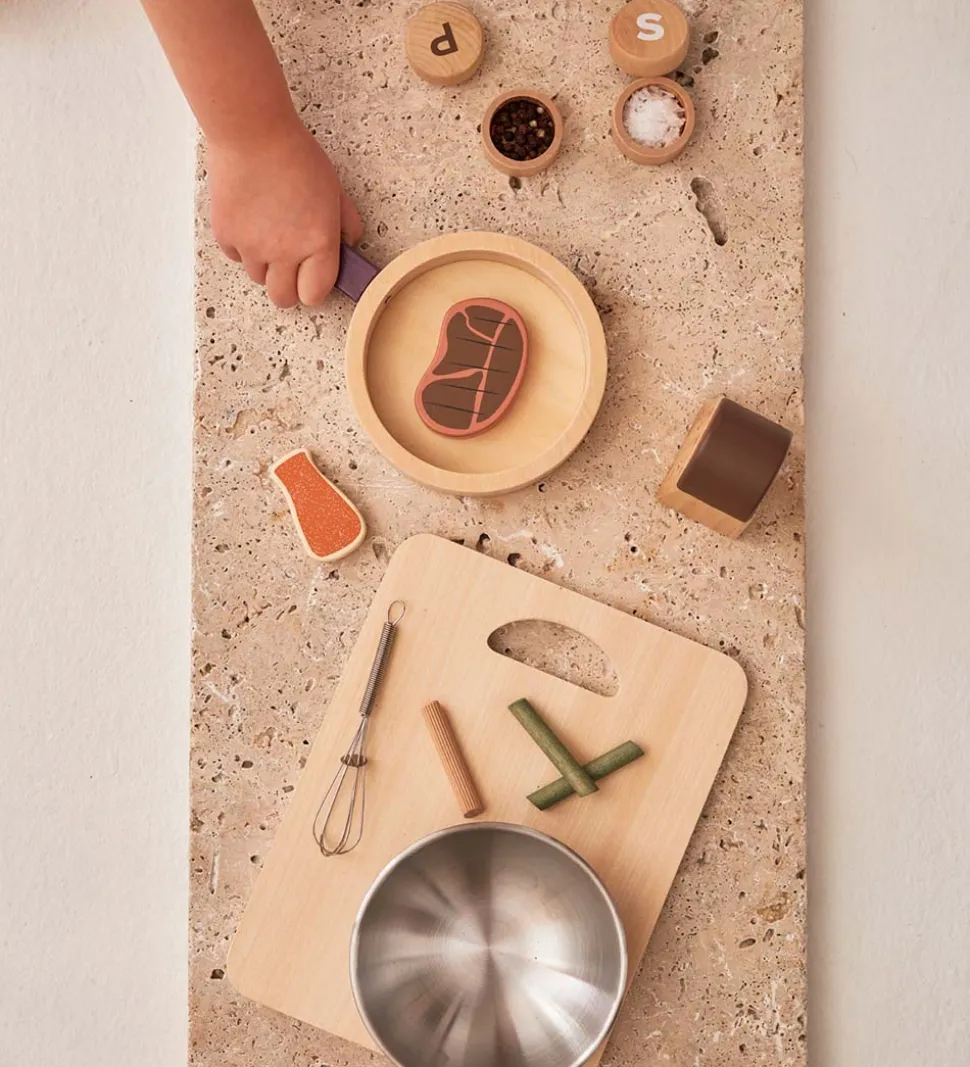 Kids Concept Legemad - Madsæt - Træ