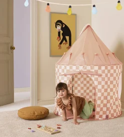 Kids Concept Legetelt - 100x130 cm - Abrikos Tern