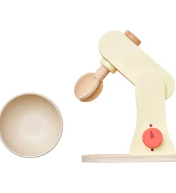 Kids Concept Røremaskine - Træ - 17 cm - Lysegul/Rosa