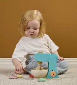 Kids Concept Røremaskine - Træ - 17 cm - Blå