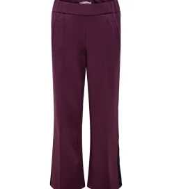 Kids Only Bukser - KogWarm - Mauve Wine/Panel White/Blac