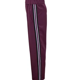 Kids Only Bukser - KogWarm - Mauve Wine/Panel White/Blac