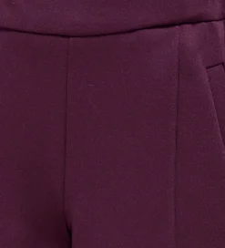 Kids Only Bukser - KogWarm - Mauve Wine/Panel White/Blac