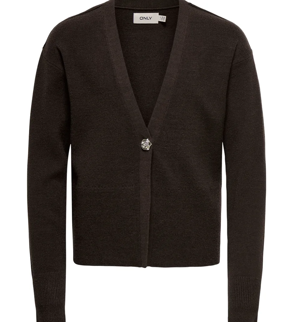 Kids only Cardigan - Strik - Viskoseblanding - KogKatia - Black