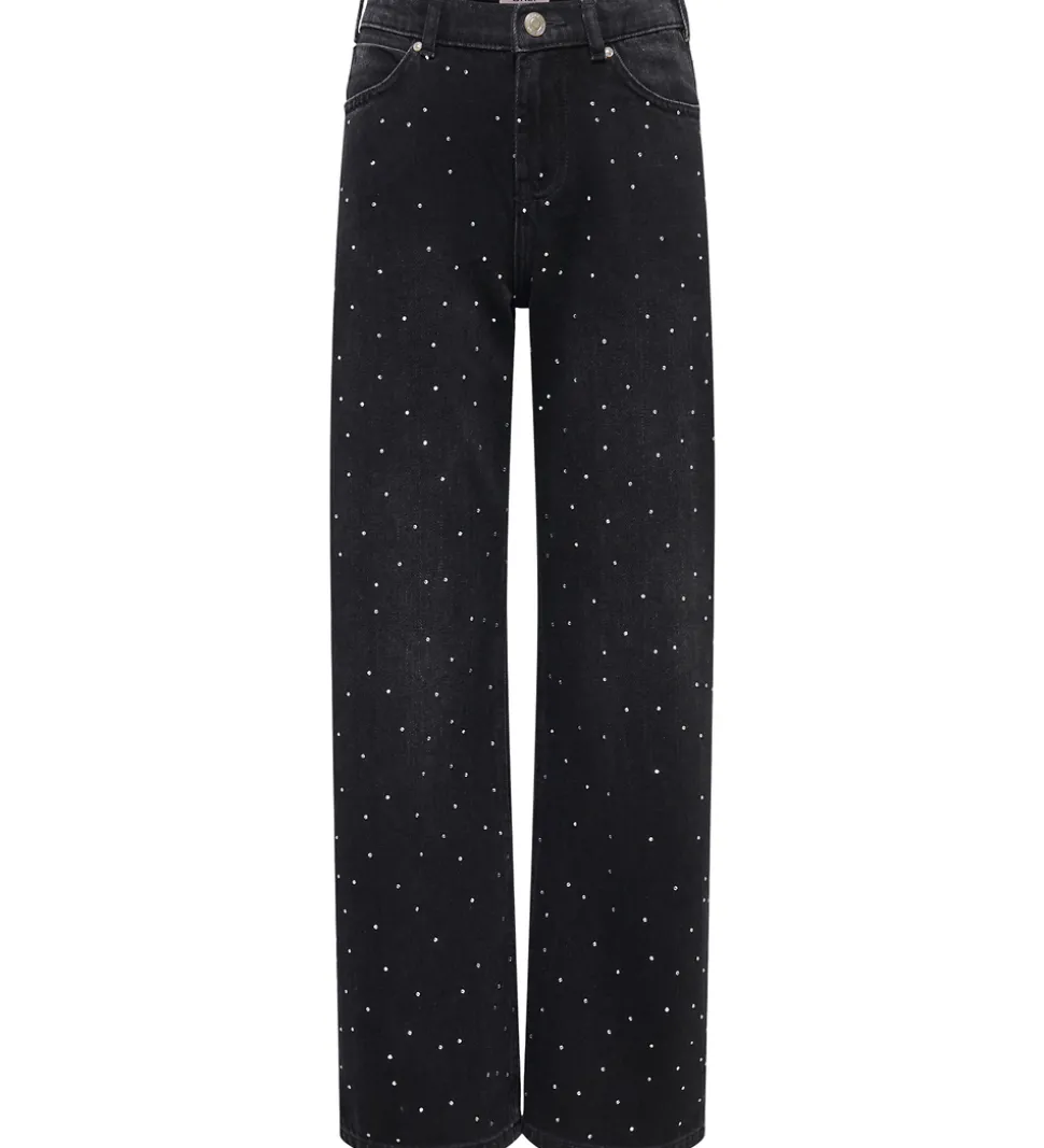 Kids Only Jeans - KogCobain - Rhinestone - Washed Black
