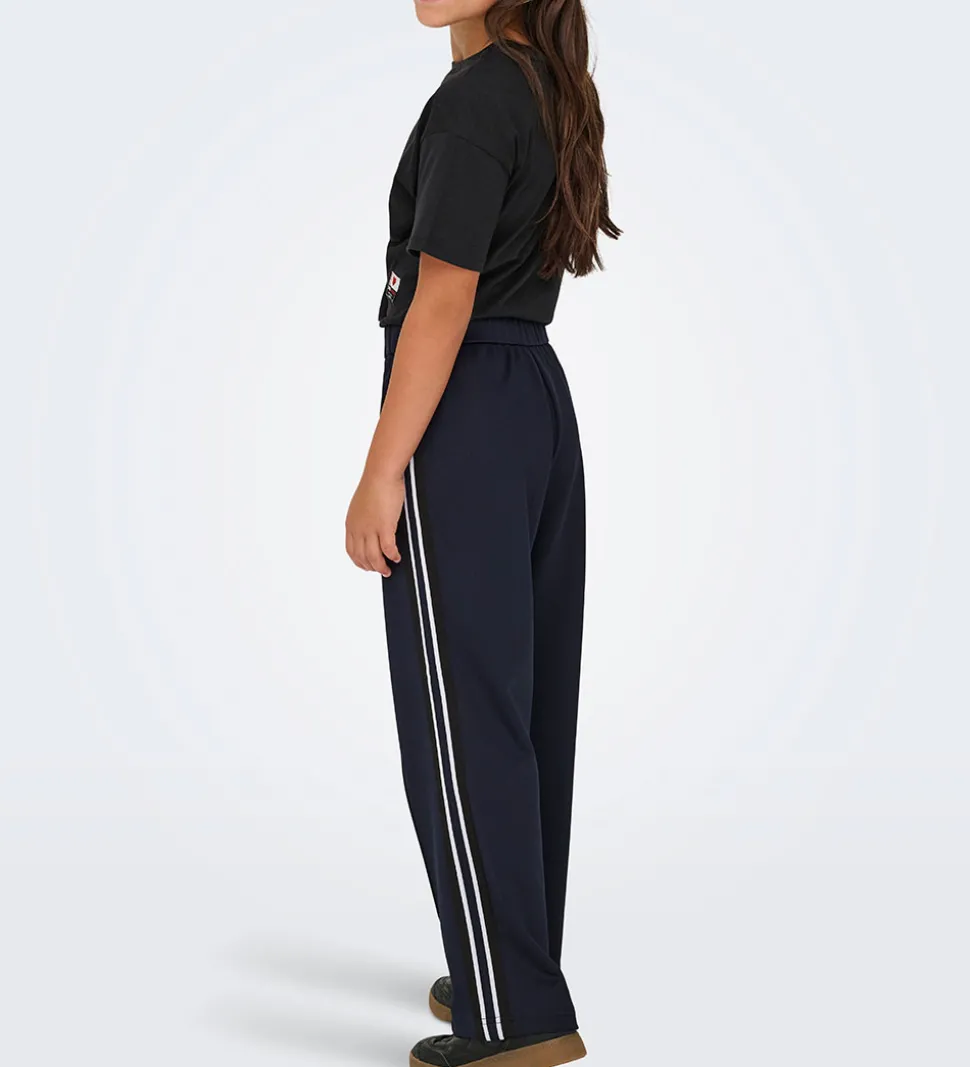 Kids Only Træningsbukser - KogWarm - Night Sky/Panel White/Black