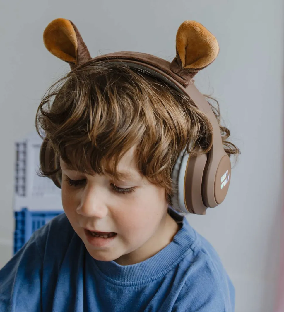 Kidywolf Høretelefoner - Bluetooth - Bear