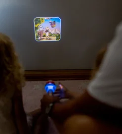 Kidywolf Lommelygte m. Historier - Kidyslide - Blå