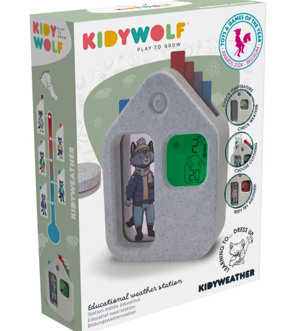 Kidywolf Termometer - Kidyweather