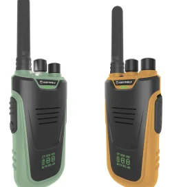 Kidywolf Walkie Talkie - 2 stk. - Kidytalk - Grøn/Orange