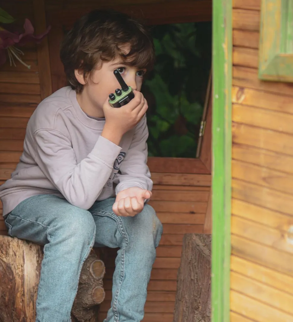 Kidywolf Walkie Talkie - 2 stk. - Kidytalk - Grøn/Orange