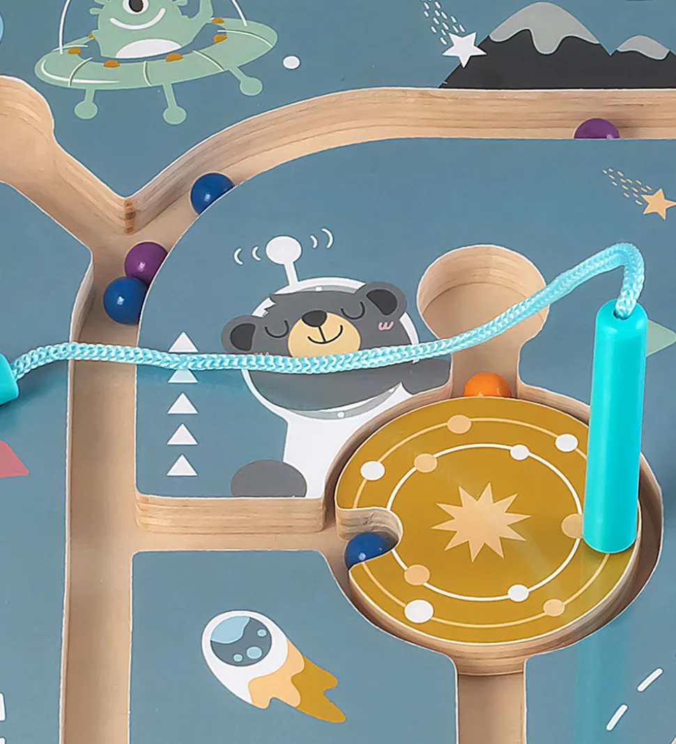 Kinder and Kids Spil - Space Pathfinder - Magnetic Ball Game