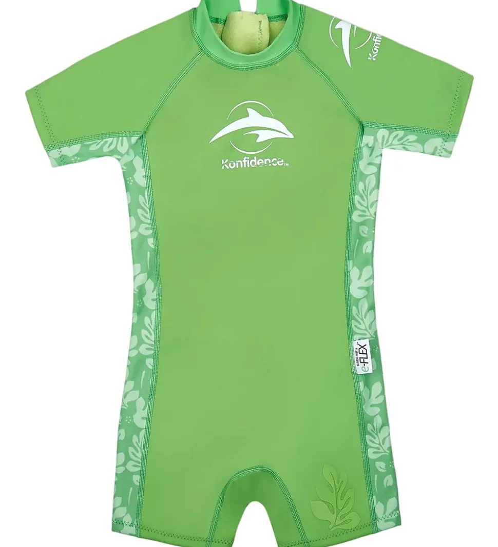 Konfidence Badeheldragt - UV50+ - E-Flex - Maui Green