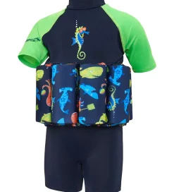 Konfidence Svømmedragt - UV40+ - Navy/Seabiskit