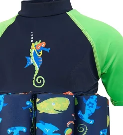 Konfidence Svømmedragt - UV40+ - Navy/Seabiskit