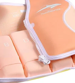 Konfidence Svømmevest - UV50+ - Rose/Gul