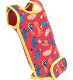 Konfidence Våddragt - BabyWarma - Sea Friends Pink/Yellow