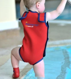 Konfidence Våddragt - BabyWarma - Sea Friends Pink/Yellow